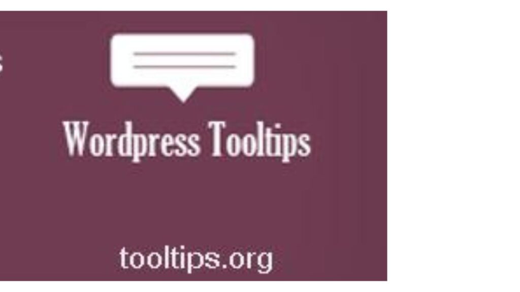 2. WordPress ToolTips.